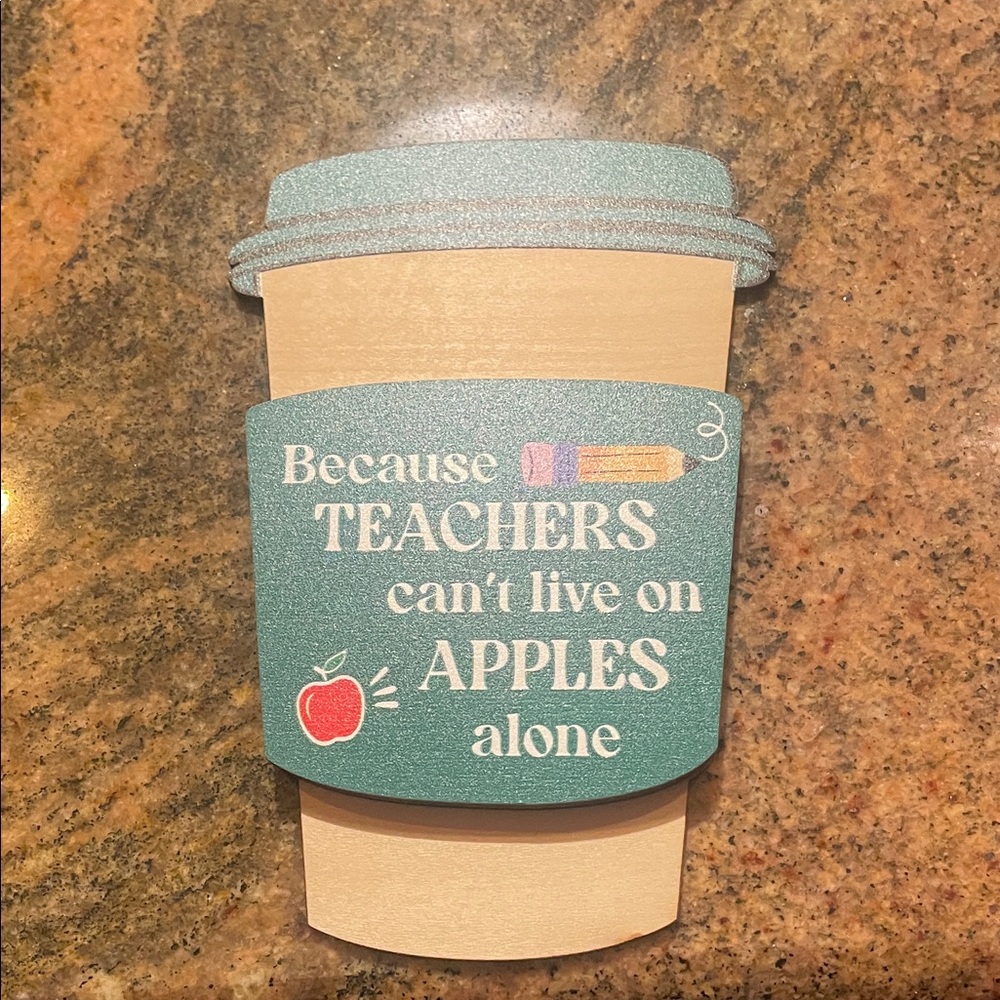 Teacher Coffee Cup Decor